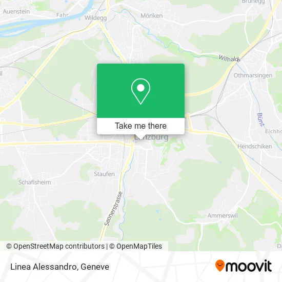 Linea Alessandro map