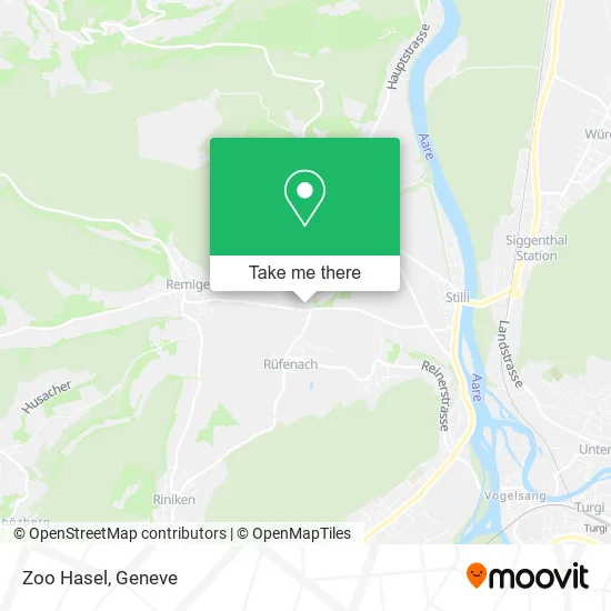 Zoo Hasel map