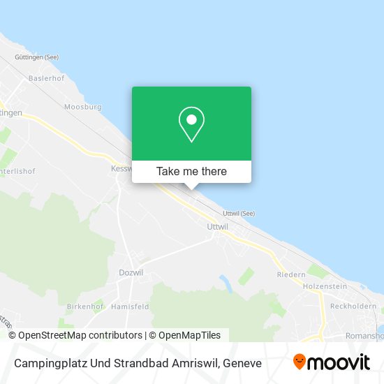 Campingplatz Und Strandbad Amriswil map