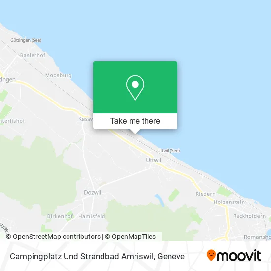 Campingplatz Und Strandbad Amriswil map