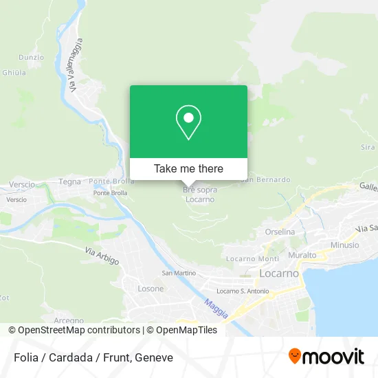 Folia / Cardada / Frunt map