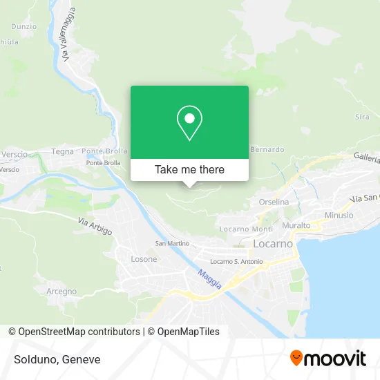 Solduno map
