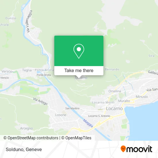 Solduno map