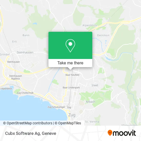 Cubx Software Ag map