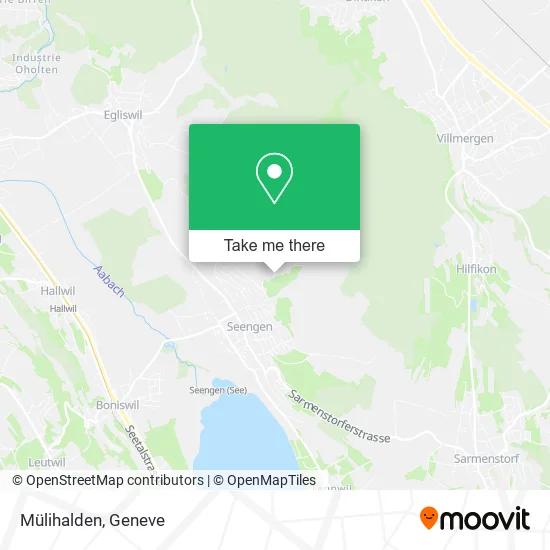 Mülihalden map