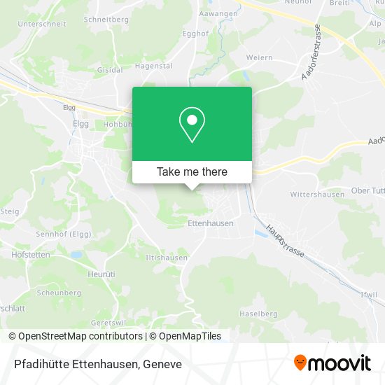Pfadihütte Ettenhausen map