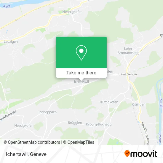 Ichertswil map