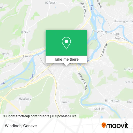 Windisch map