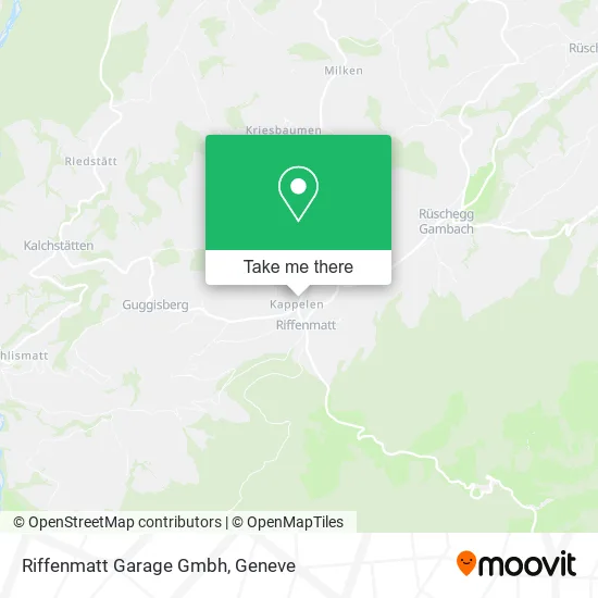Riffenmatt Garage Gmbh map