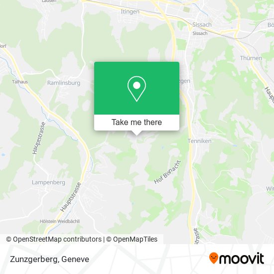 Zunzgerberg map