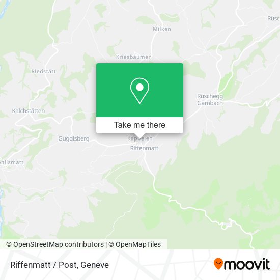 Riffenmatt / Post map