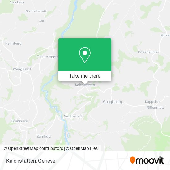 Kalchstätten map