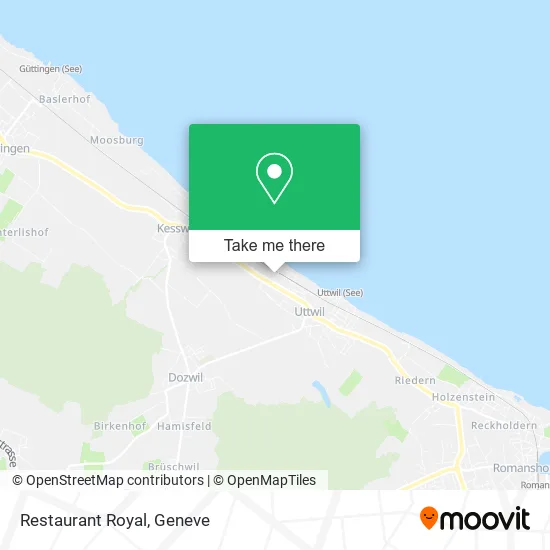 Restaurant Royal map