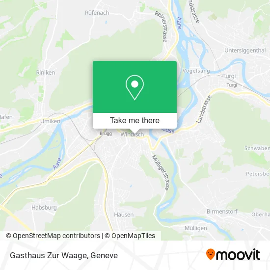 Gasthaus Zur Waage map