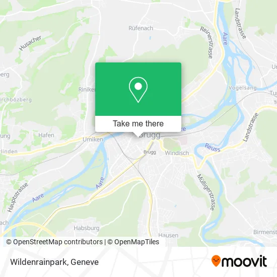 Wildenrainpark map