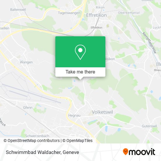 Schwimmbad Waldacher map