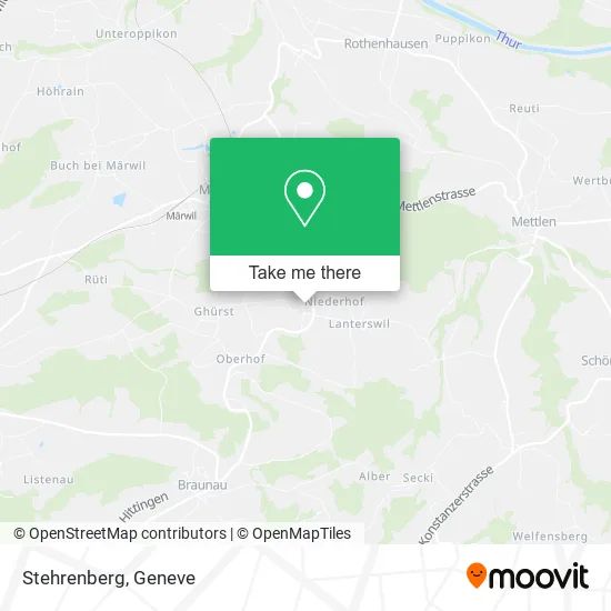 Stehrenberg map