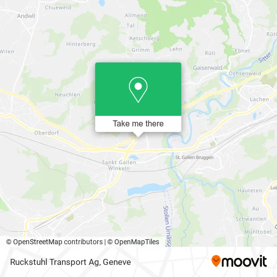Ruckstuhl Transport Ag map