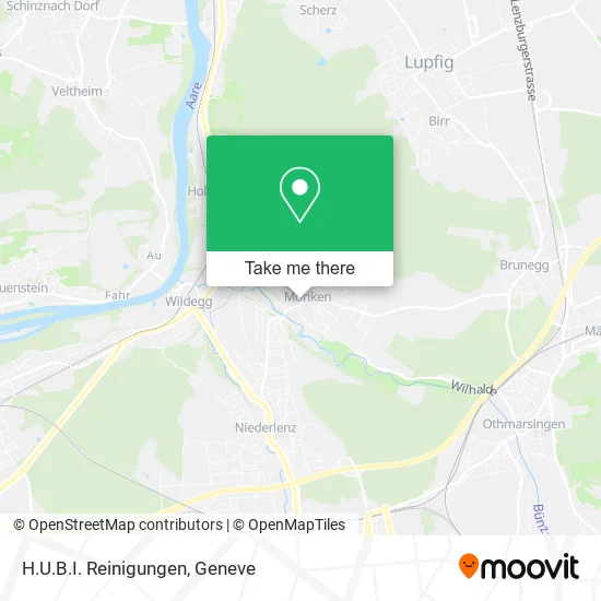 H.U.B.I. Reinigungen map