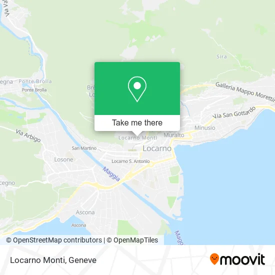 Locarno Monti map