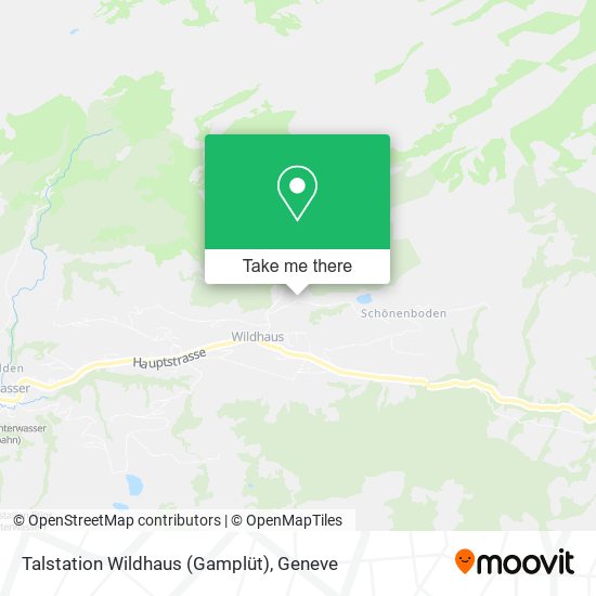 Talstation Wildhaus (Gamplüt) map