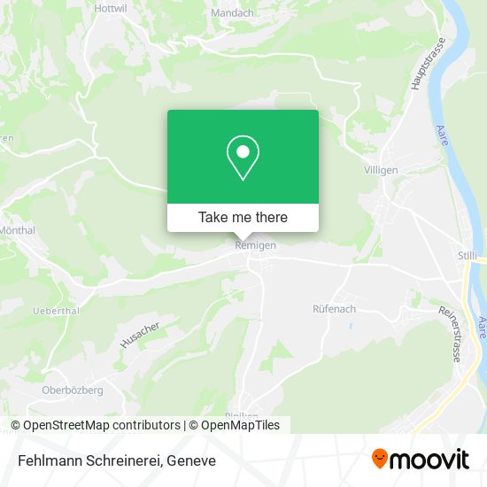 Fehlmann Schreinerei map