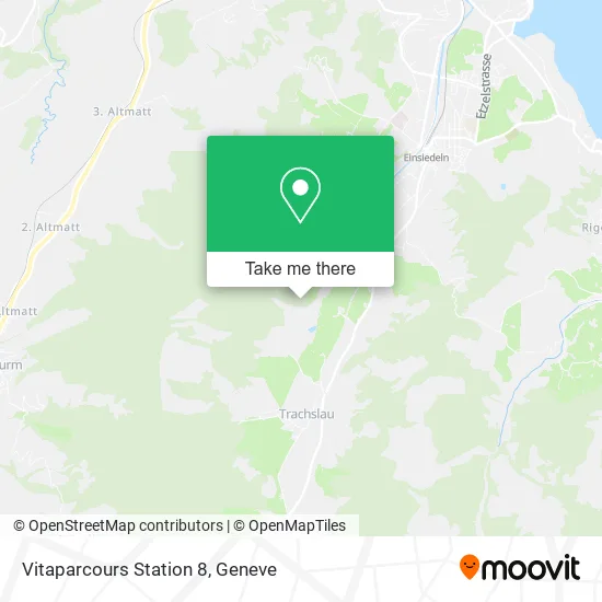 Vitaparcours Station 8 map