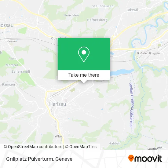 Grillplatz Pulverturm map