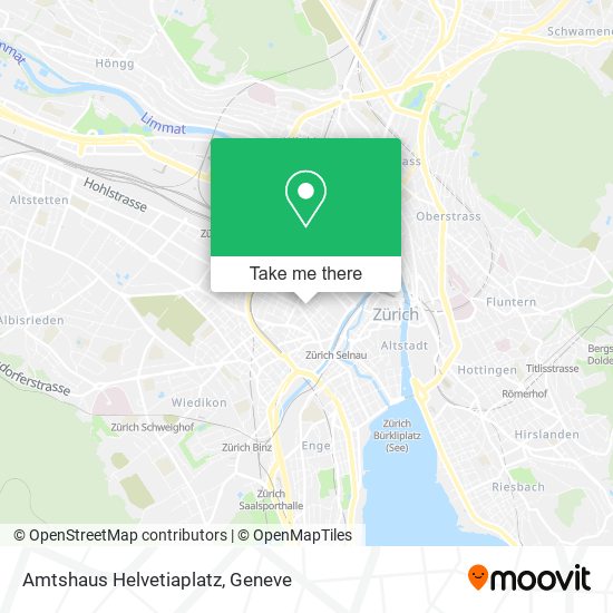 Amtshaus Helvetiaplatz map