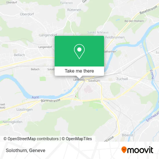 Solothurn map