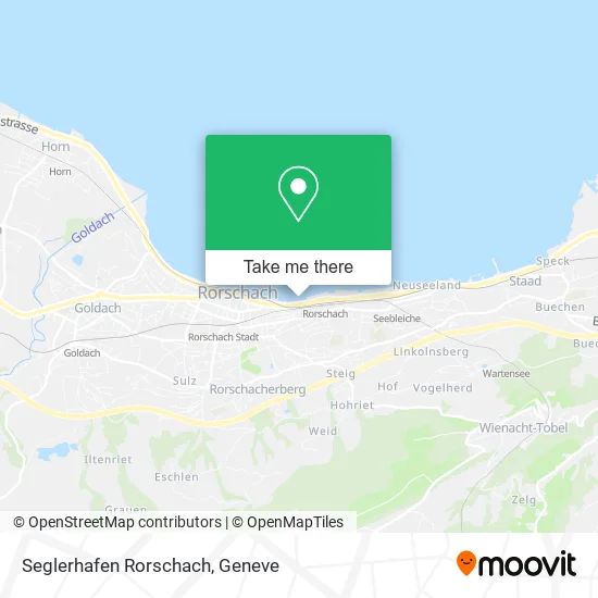 Seglerhafen Rorschach map