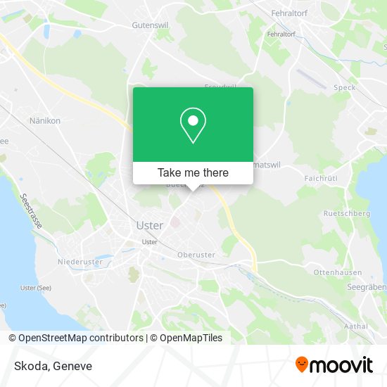 Skoda map
