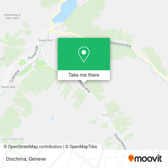 Dischma map