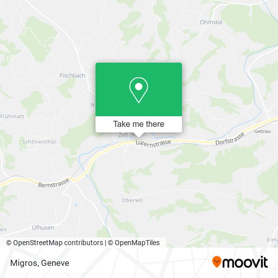 Migros map