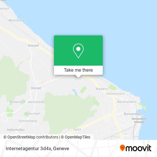 Internetagentur 3d4x map