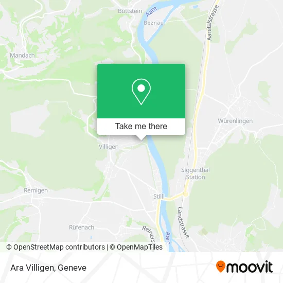 Ara Villigen map