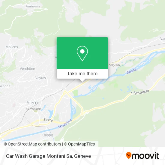 Car Wash Garage Montani Sa map