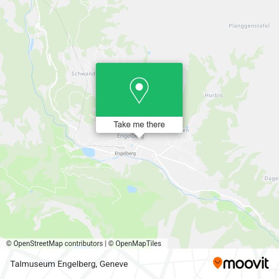 Talmuseum Engelberg map