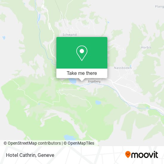 Hotel Cathrin map