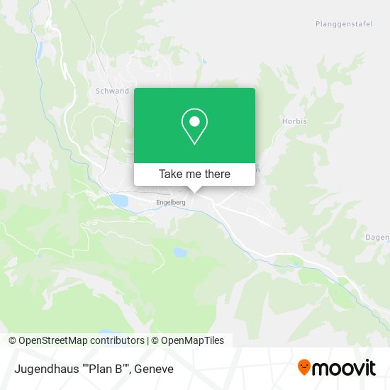 Jugendhaus ""Plan B"" map