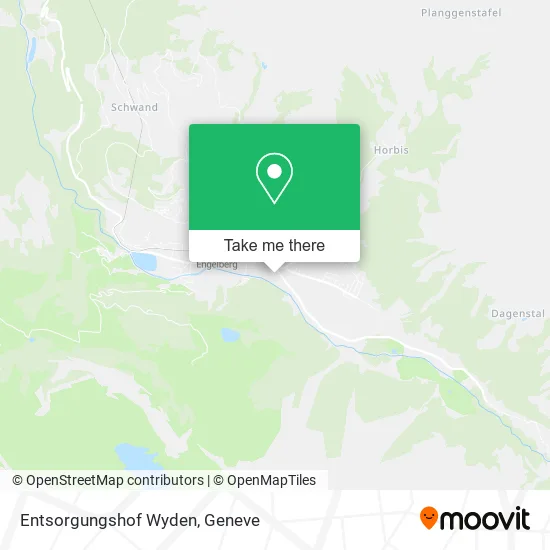 Entsorgungshof Wyden map