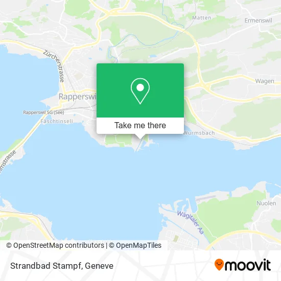 Strandbad Stampf map