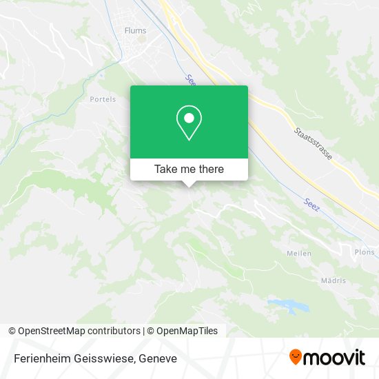 Ferienheim Geisswiese map