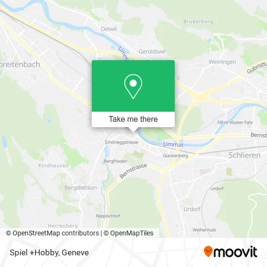 Spiel +Hobby map