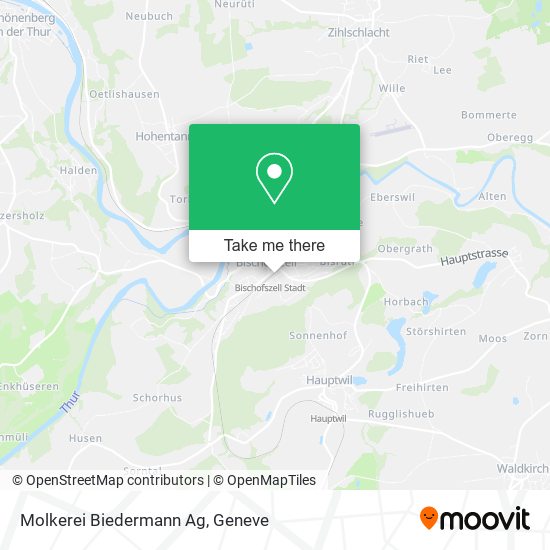 Molkerei Biedermann Ag map