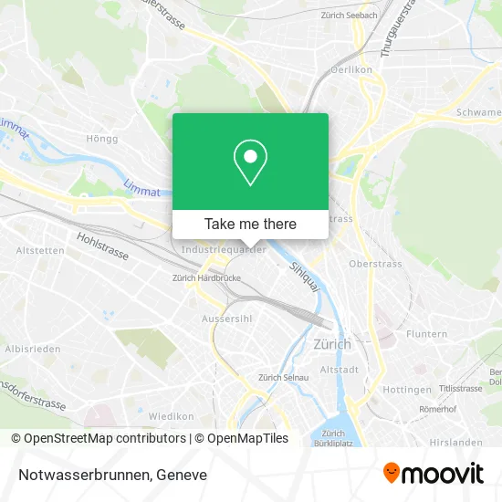 Notwasserbrunnen map