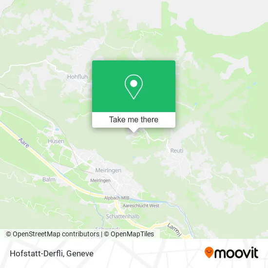 Hofstatt-Derfli map