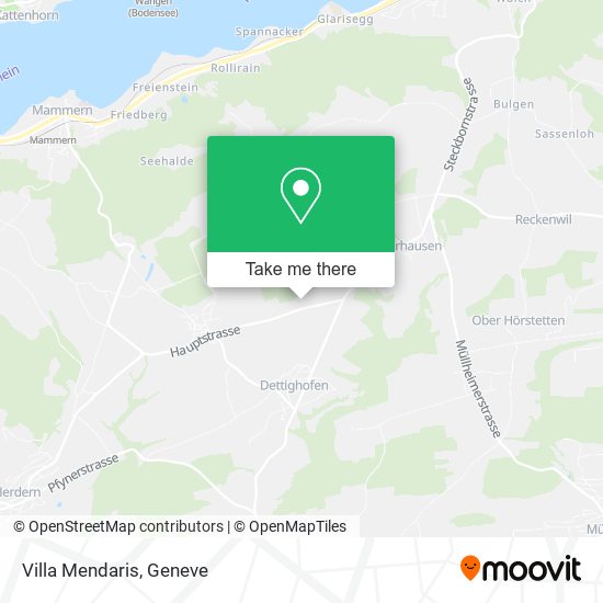 Villa Mendaris map