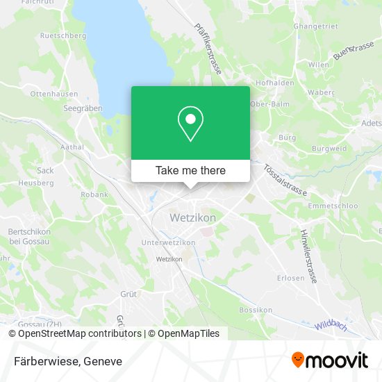 Färberwiese map