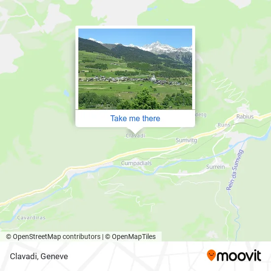 Clavadi map